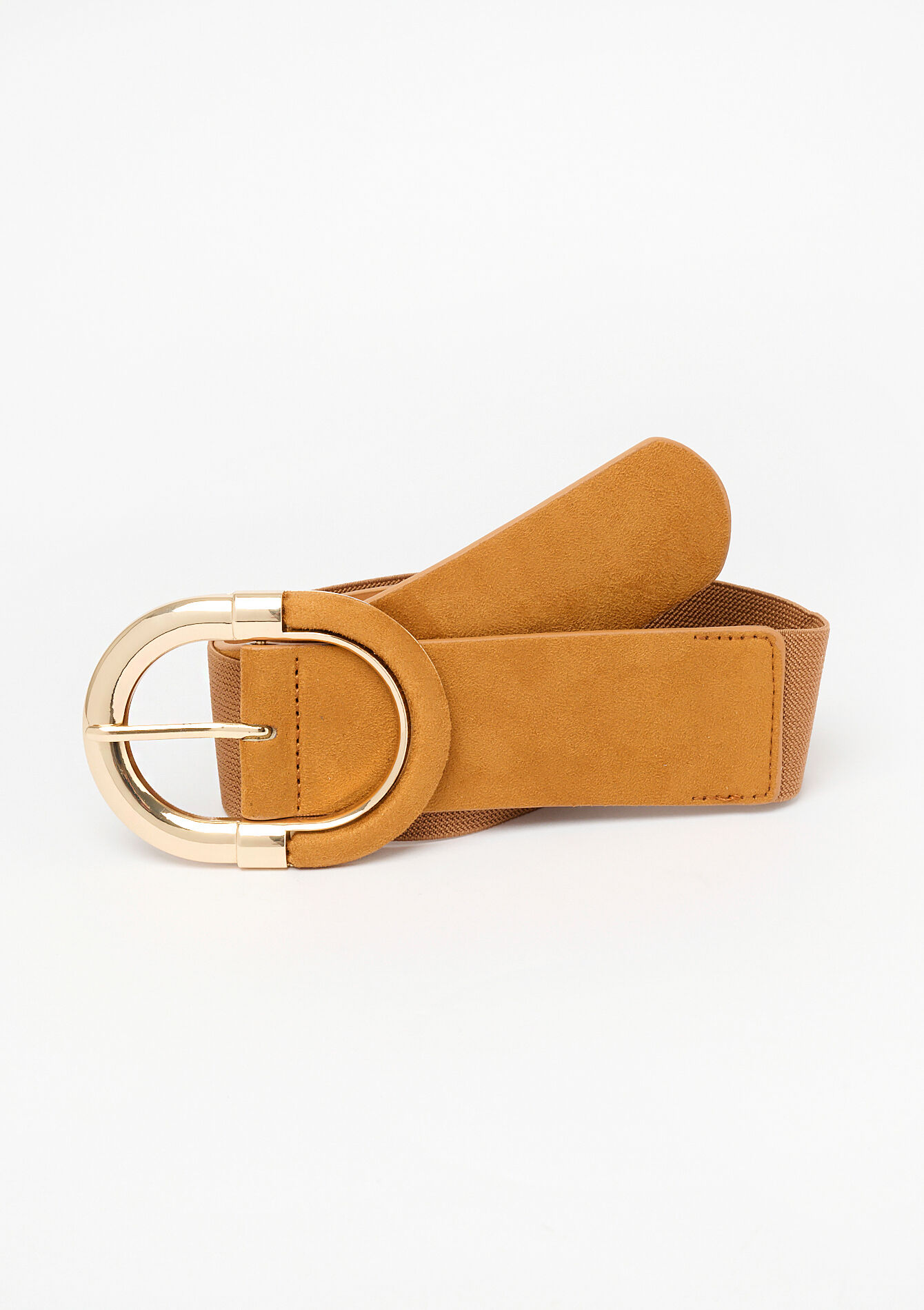 Elastic belt with oval buckle, , detail_model