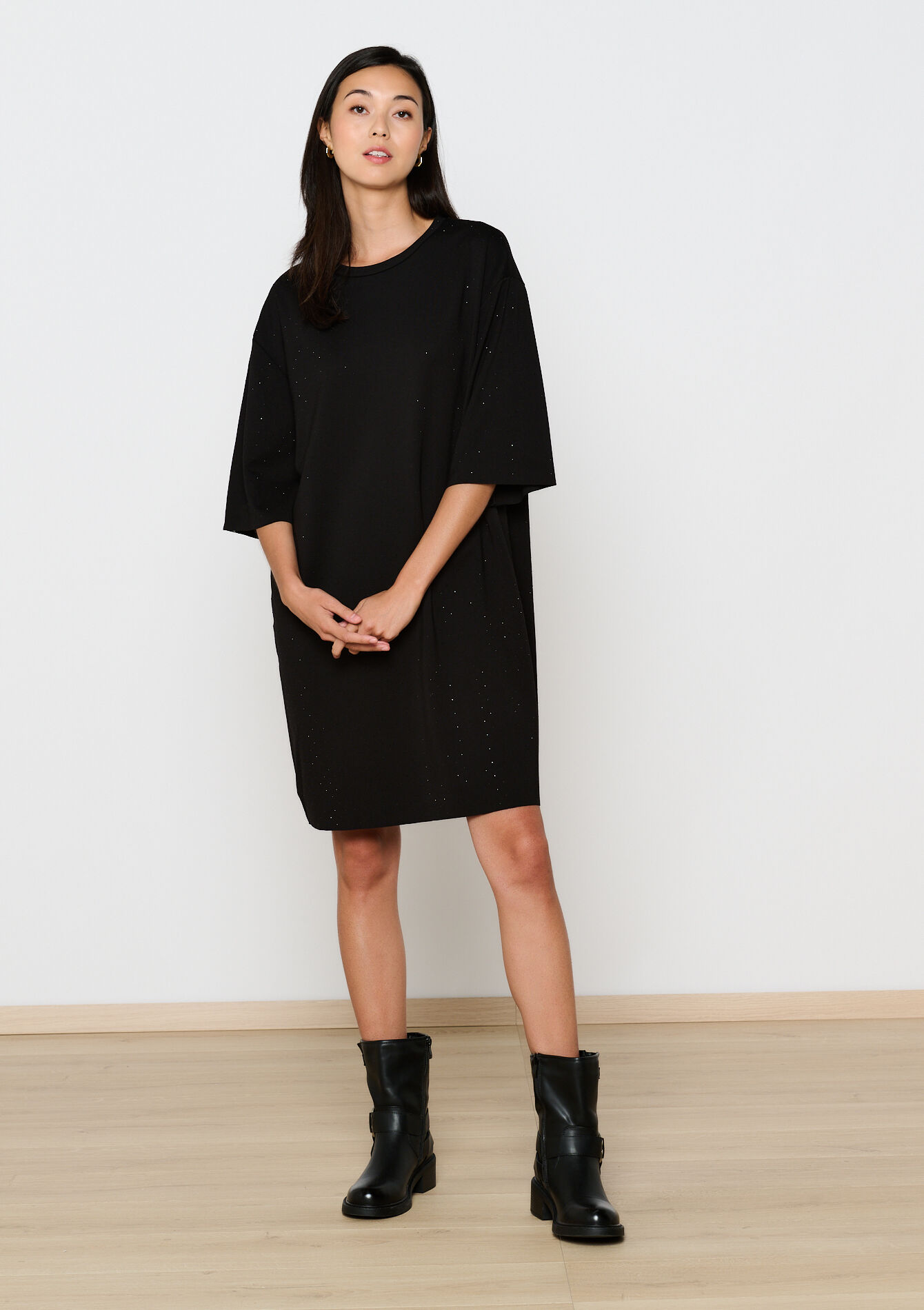 Oversized sweatshirt dress, , hi-res