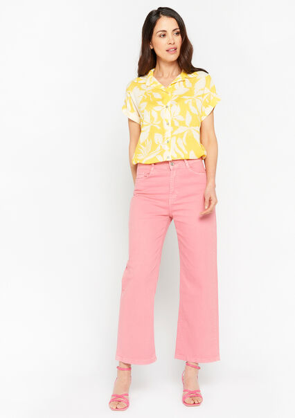 Wide jeans - CORAL PINK  - 22000465_1968