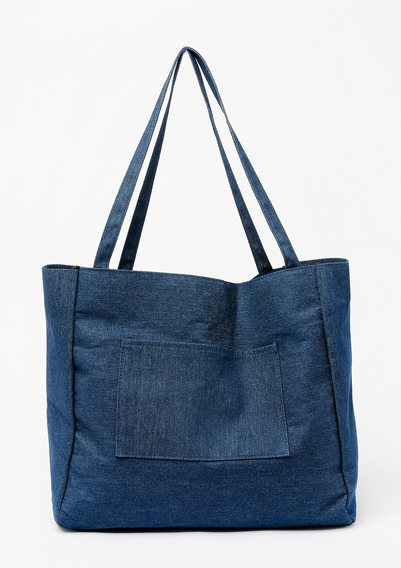 Denim shopper, , hi-res