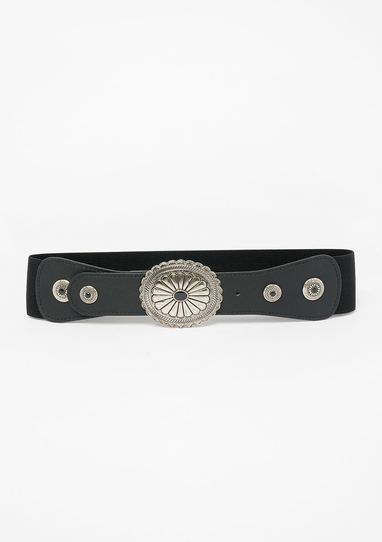 Elastic imitation leather belt, , detail_model