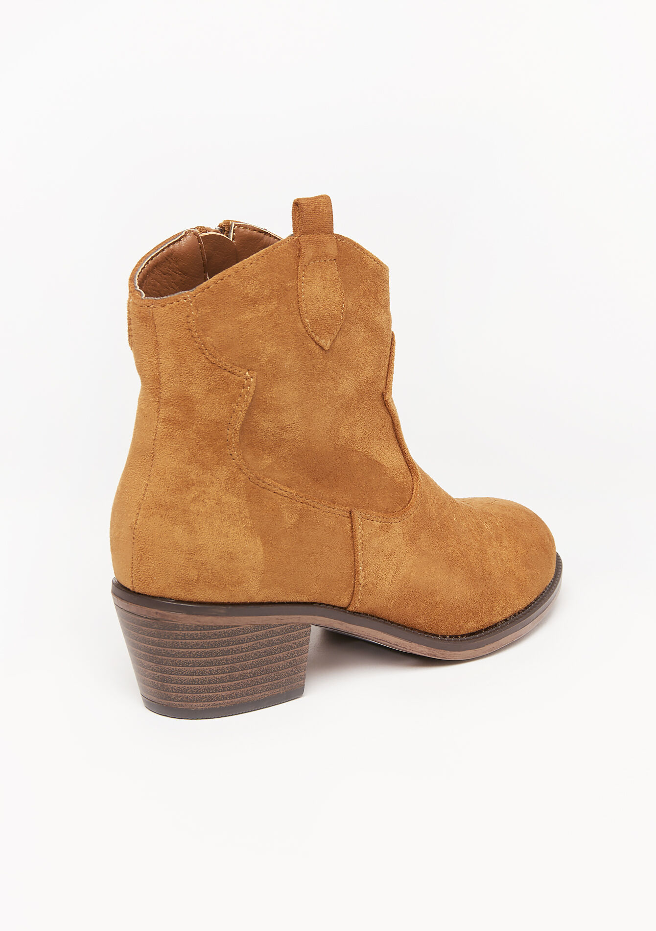 caramel ankle boots