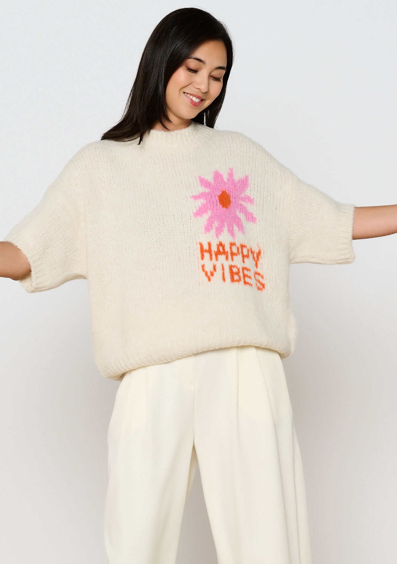 Printed pullover, , hi-res