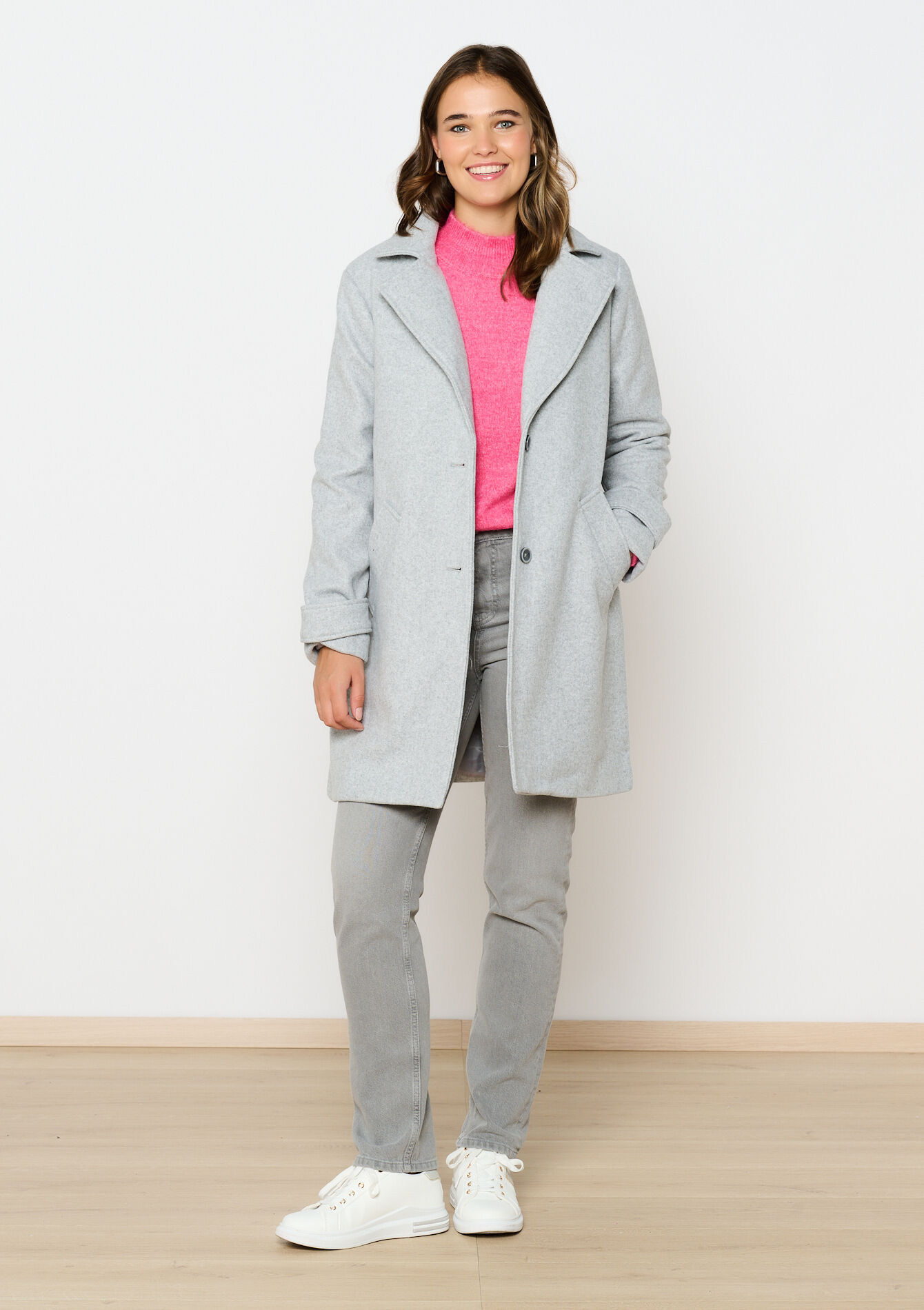 Mid-length jacket, , hi-res