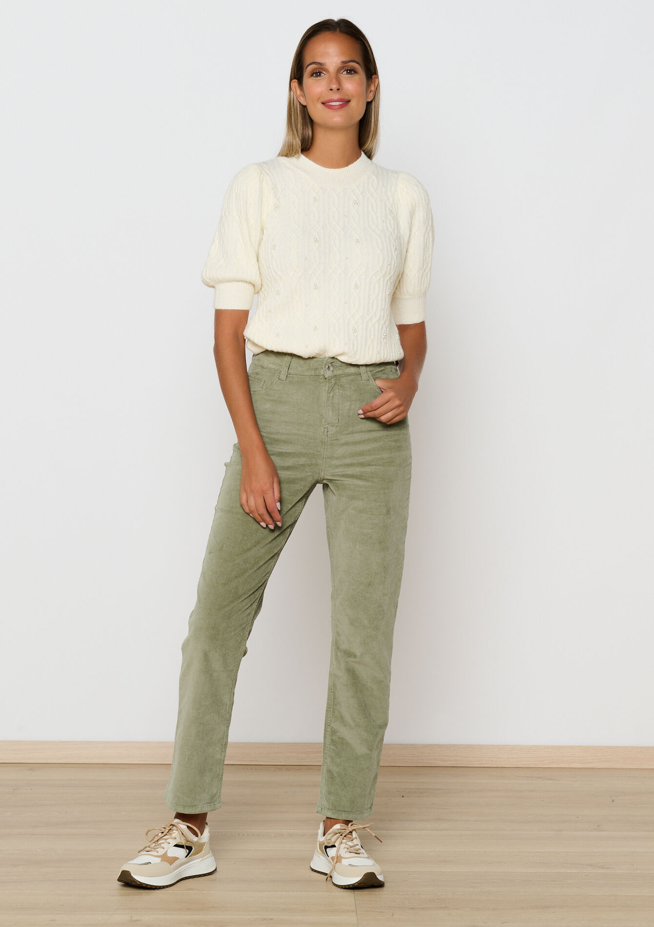 Corduroy broek, , hi-res