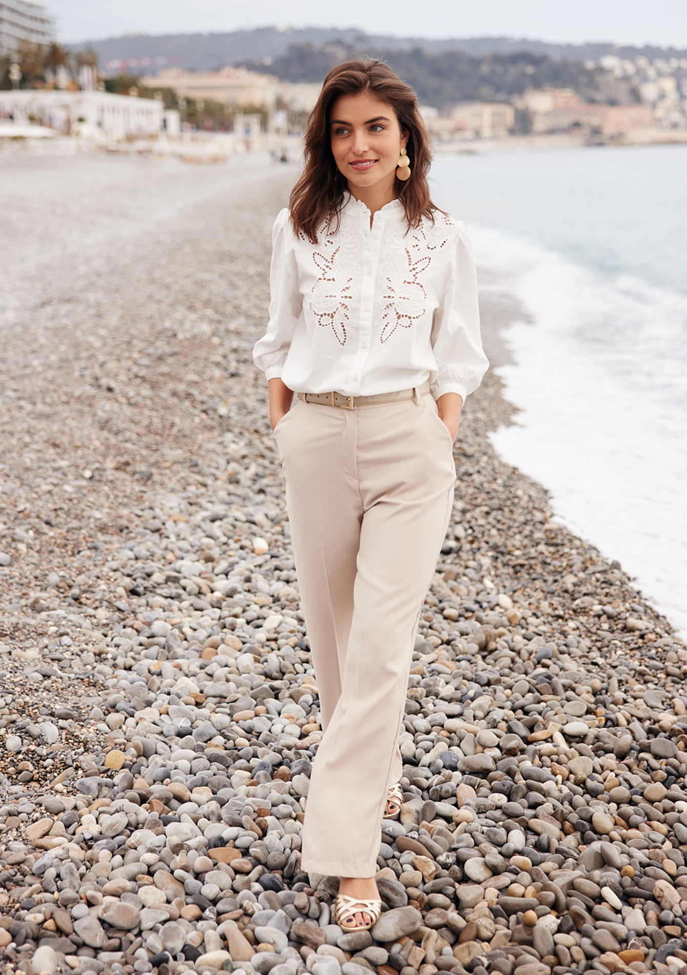 Designer Ladies Linen Trousers | Maharani Designer Boutique,