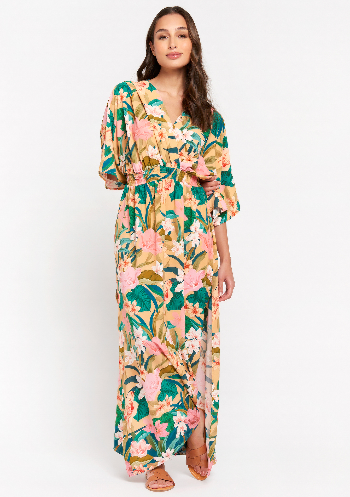 Tatiana Silva floral maxi dress - LolaLiza