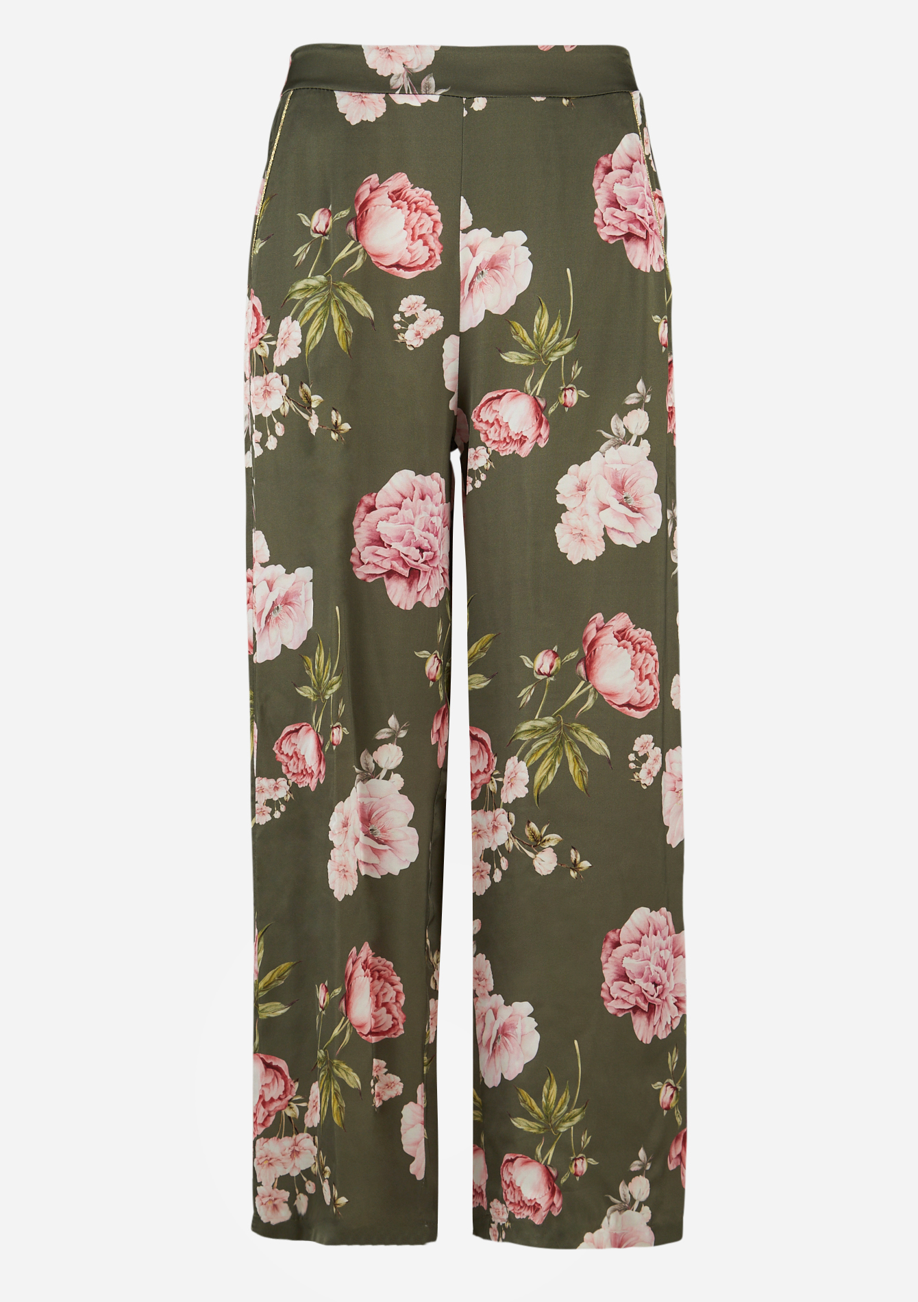 Sandro Loose-Fitting Daisy Printed Trousers — UFO No More