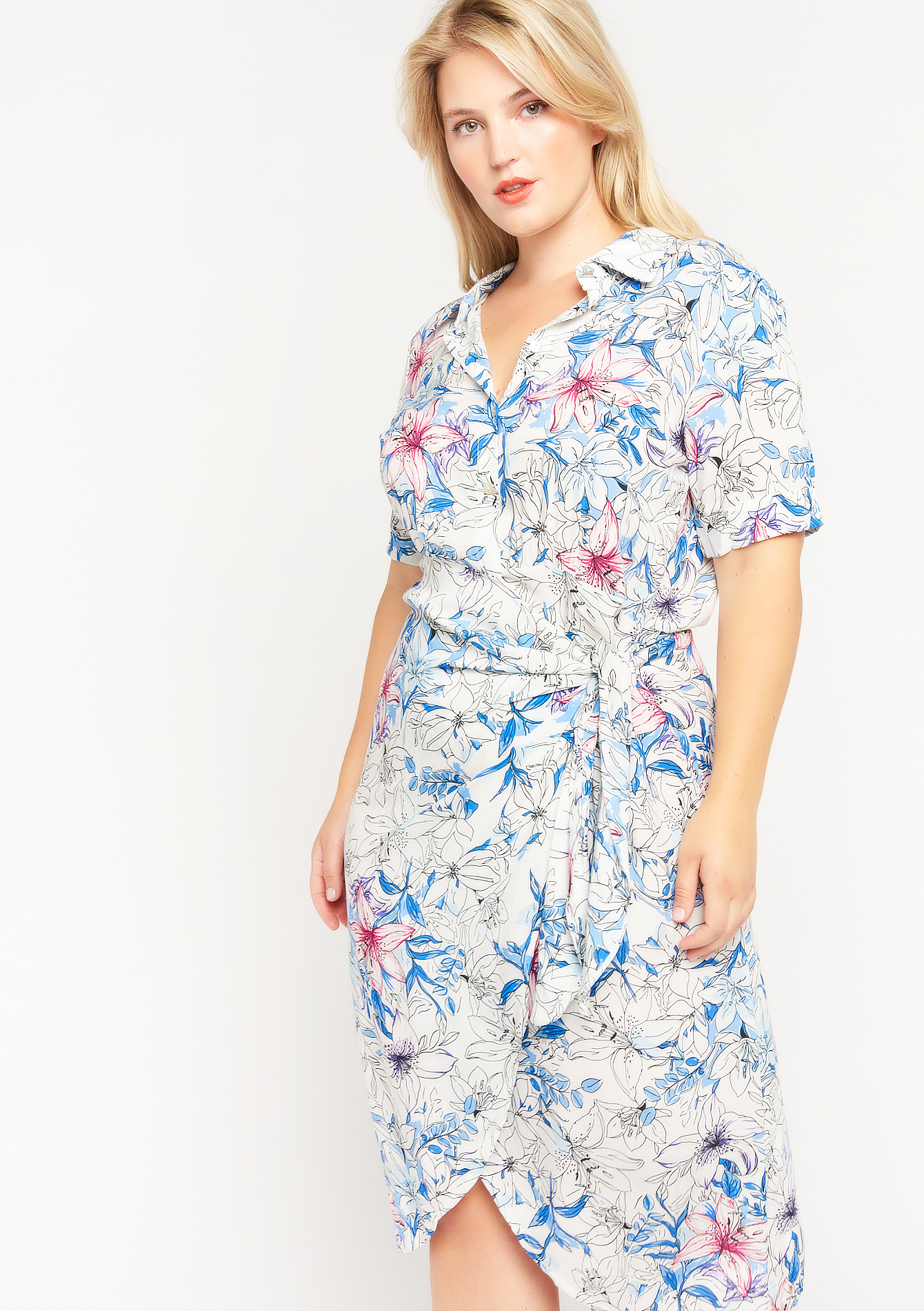 Robe à Imprimé Floral Lolaliza 