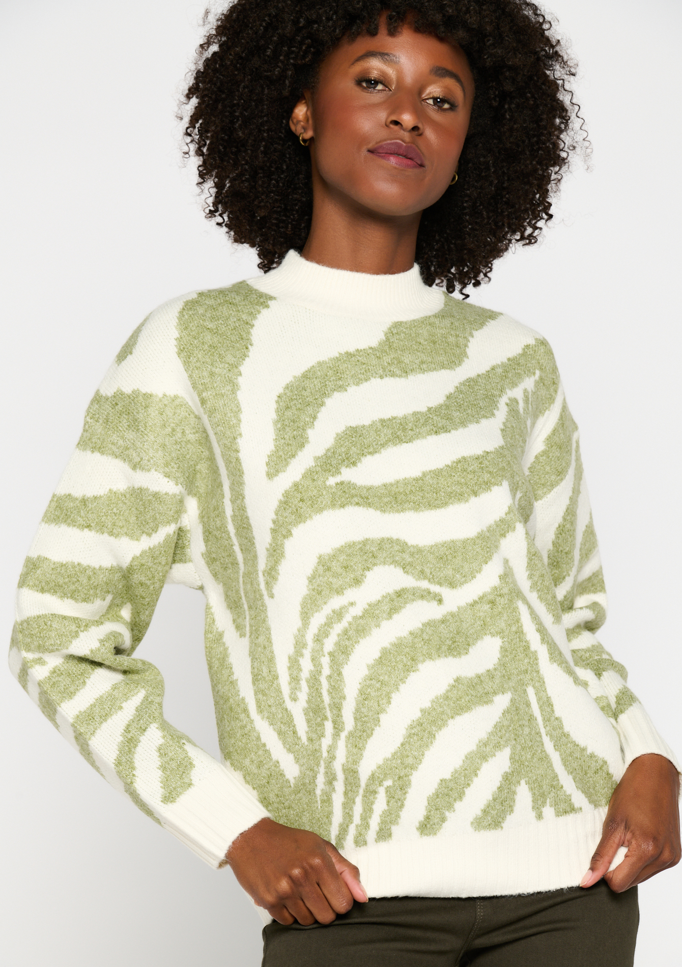 Topshop zebra clearance jumper