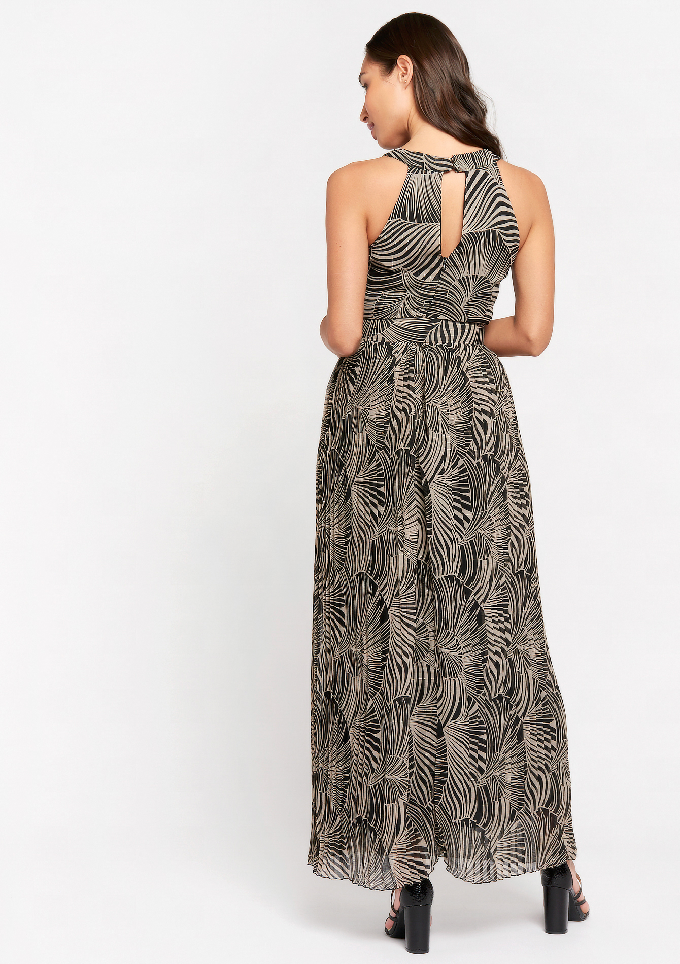 Tatiana Silva pleated maxi dress - LolaLiza